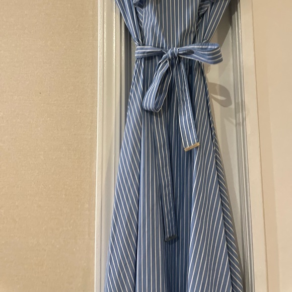 Tommy Hilfiger Blue Pin Striped Dress. - Picture 12 of 16